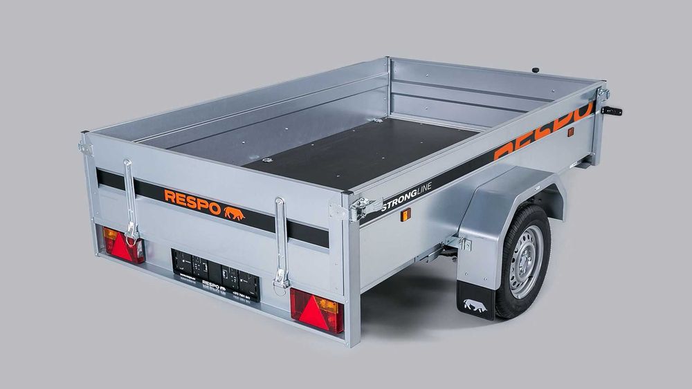 Remorca baculabila cu capac detasabil Respo MMA 750kg / 2.45mx1.50m