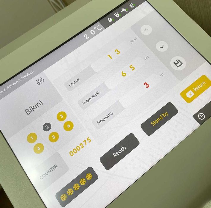 Aparat epilare laser original ERIDE