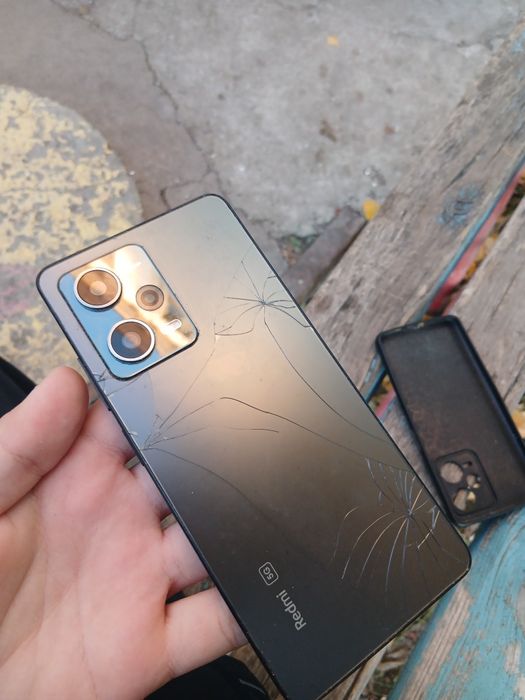 Смартфон Xiaomi Redmi Note 12 Pro 5G 12 ГБ/256 ГБ черный