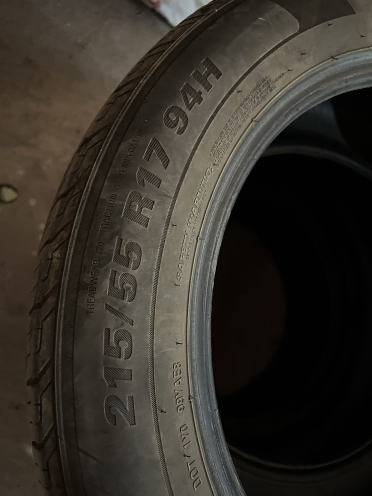Шины R 17  3 штук
