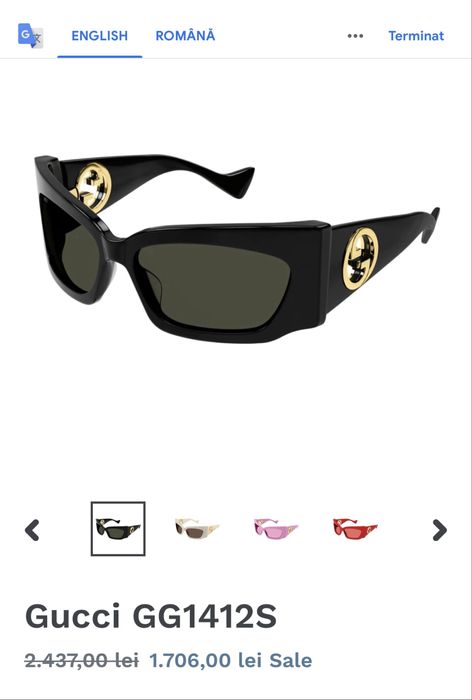 Ochelari de soare Gucci originali