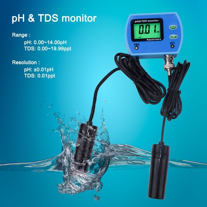 Комбинированный анализатор качества воды PH/TDS