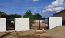 Gard placi beton