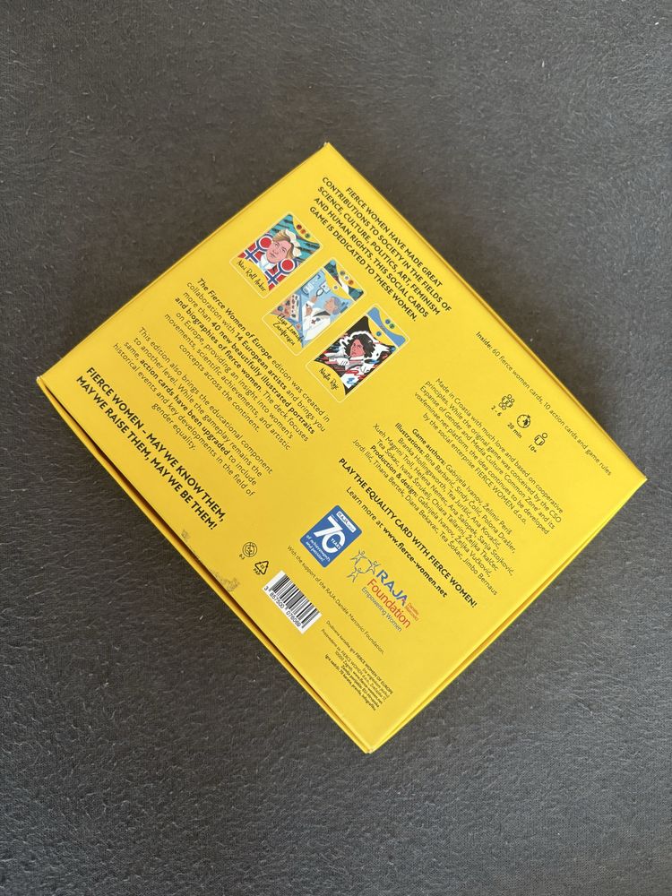 Card game “Fierce women of europe” (cardgame)