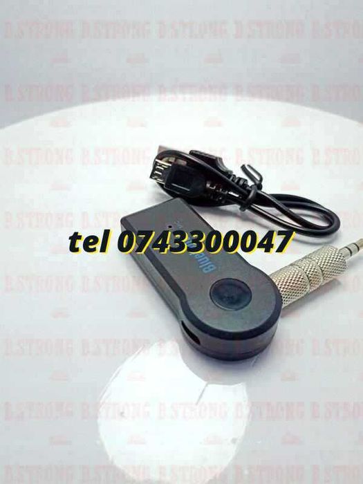 Modulator Bluetooth Audio Receiver Adaptor Jack 35mm Stereo Handsfr