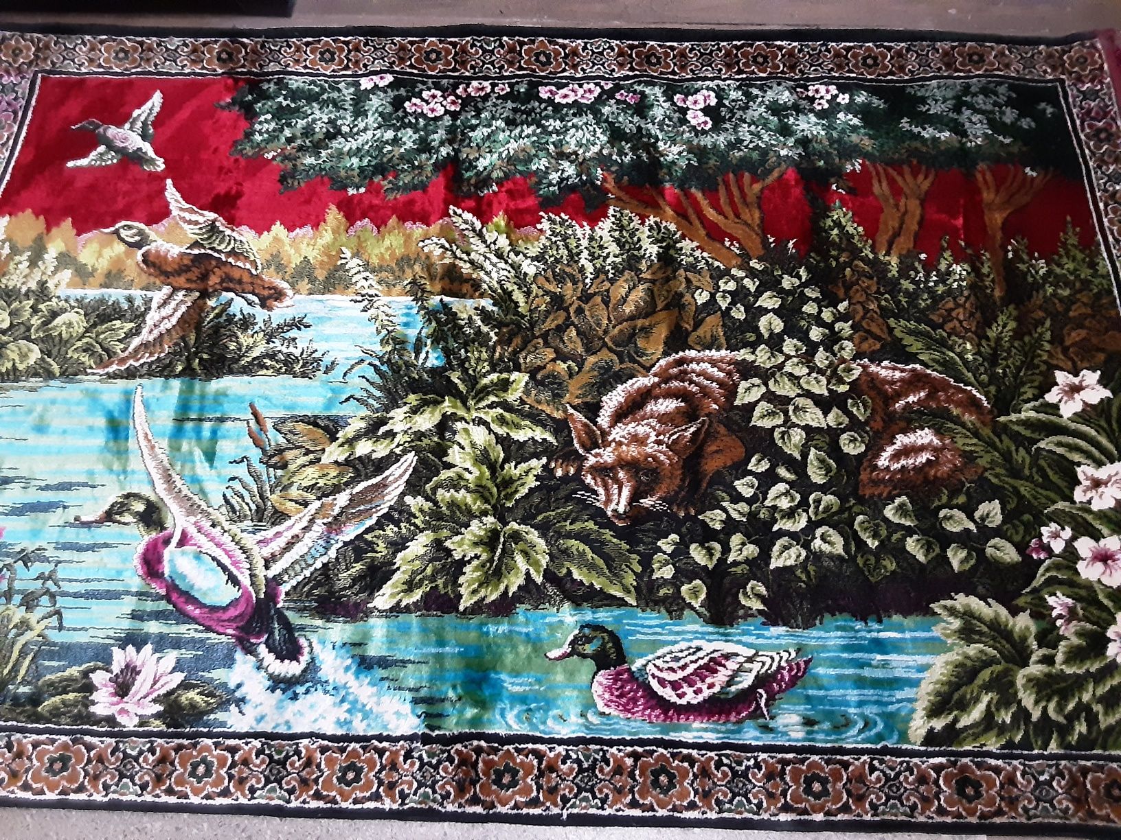 Carpetă persa-nă deosebită.