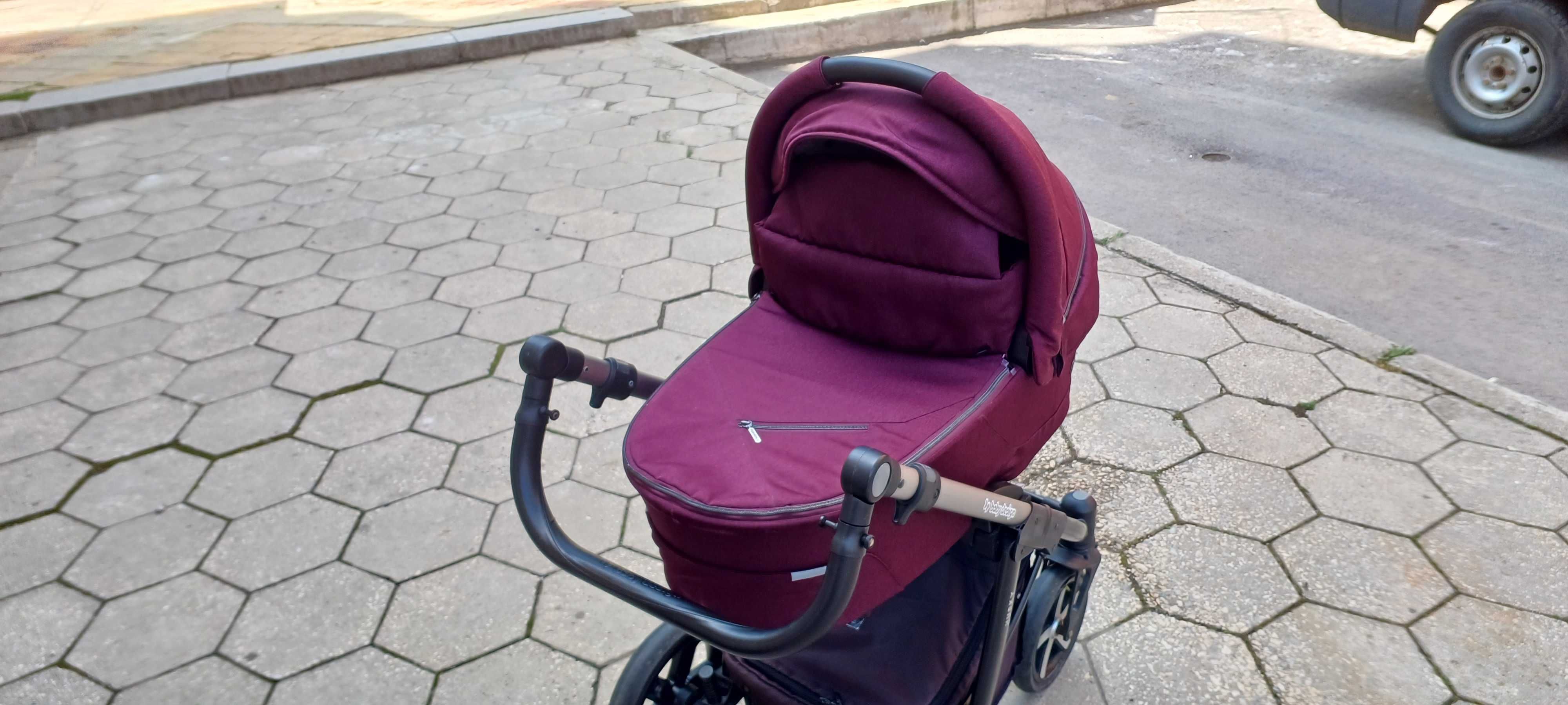 Количка 2в1 Baby Design Husky Violet