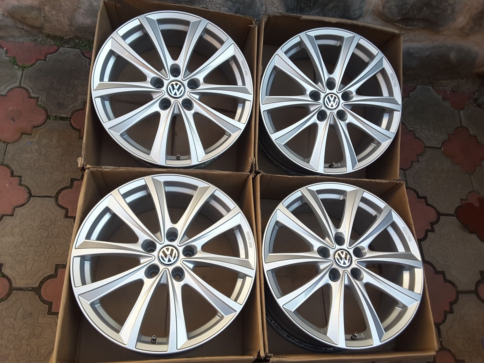 jante aliaj 18; 5x112; Vw Passat b6, b7, b8, CC, Alltrack, Tiguan