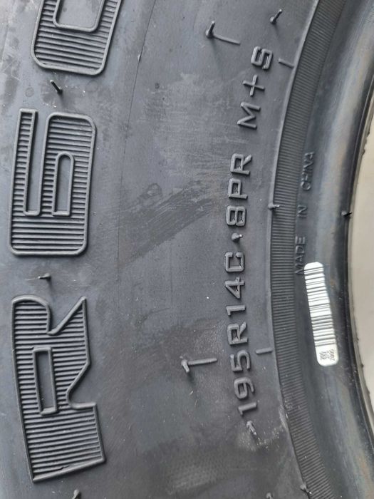 195 R14C (195/80R14C), SECURITY, 108N,  Anvelope de remorcă M+S