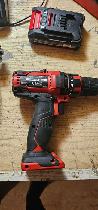 Einhell комплект винтоверт ъглошлайф
