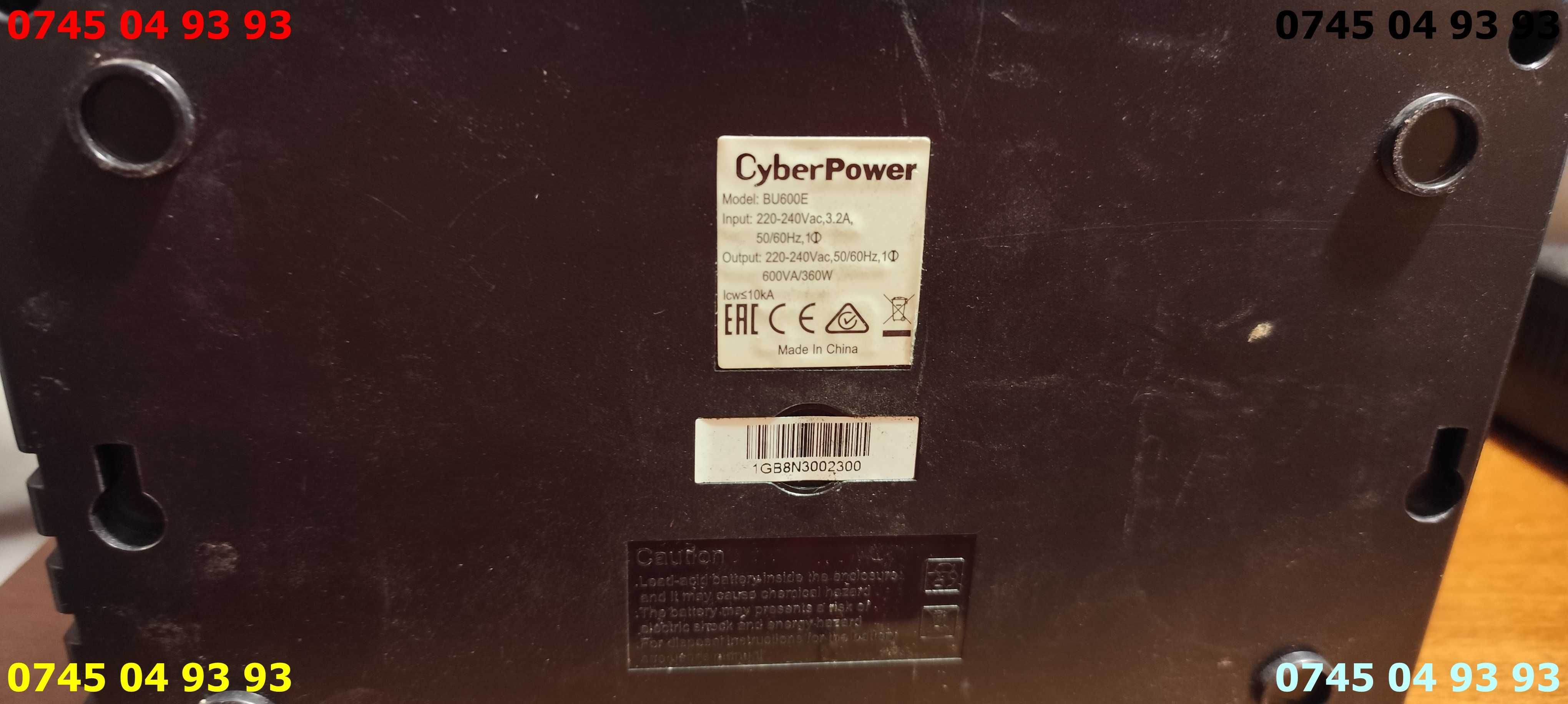 joc ups cyber Power BU600E fara acumulator perfect functional