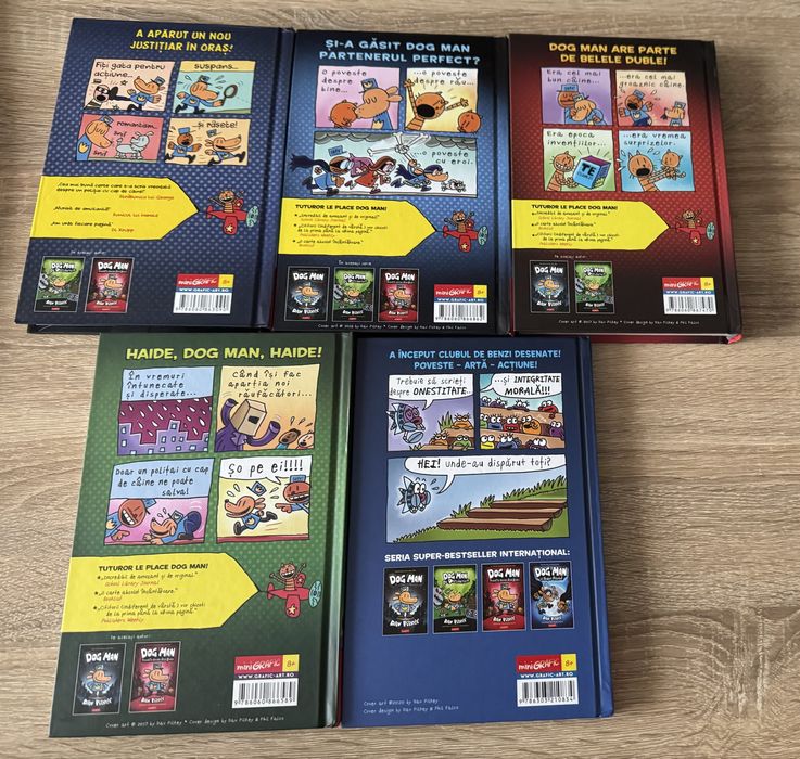 Serie carti Dog Man
