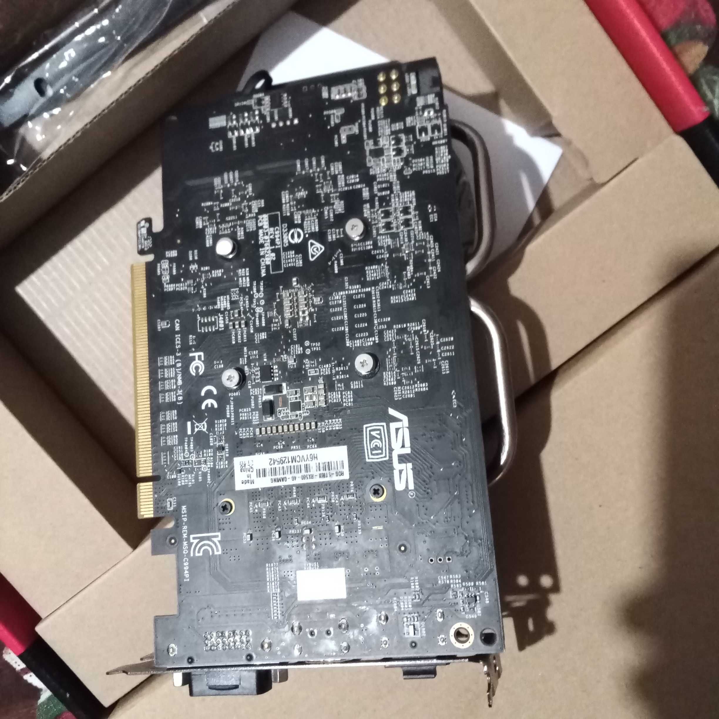 Видеокарта ASUS RX 560 4gb