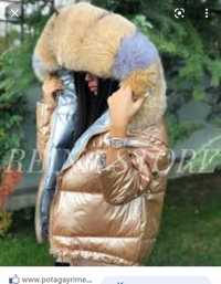 Дамски якета с естествен пух лисица
