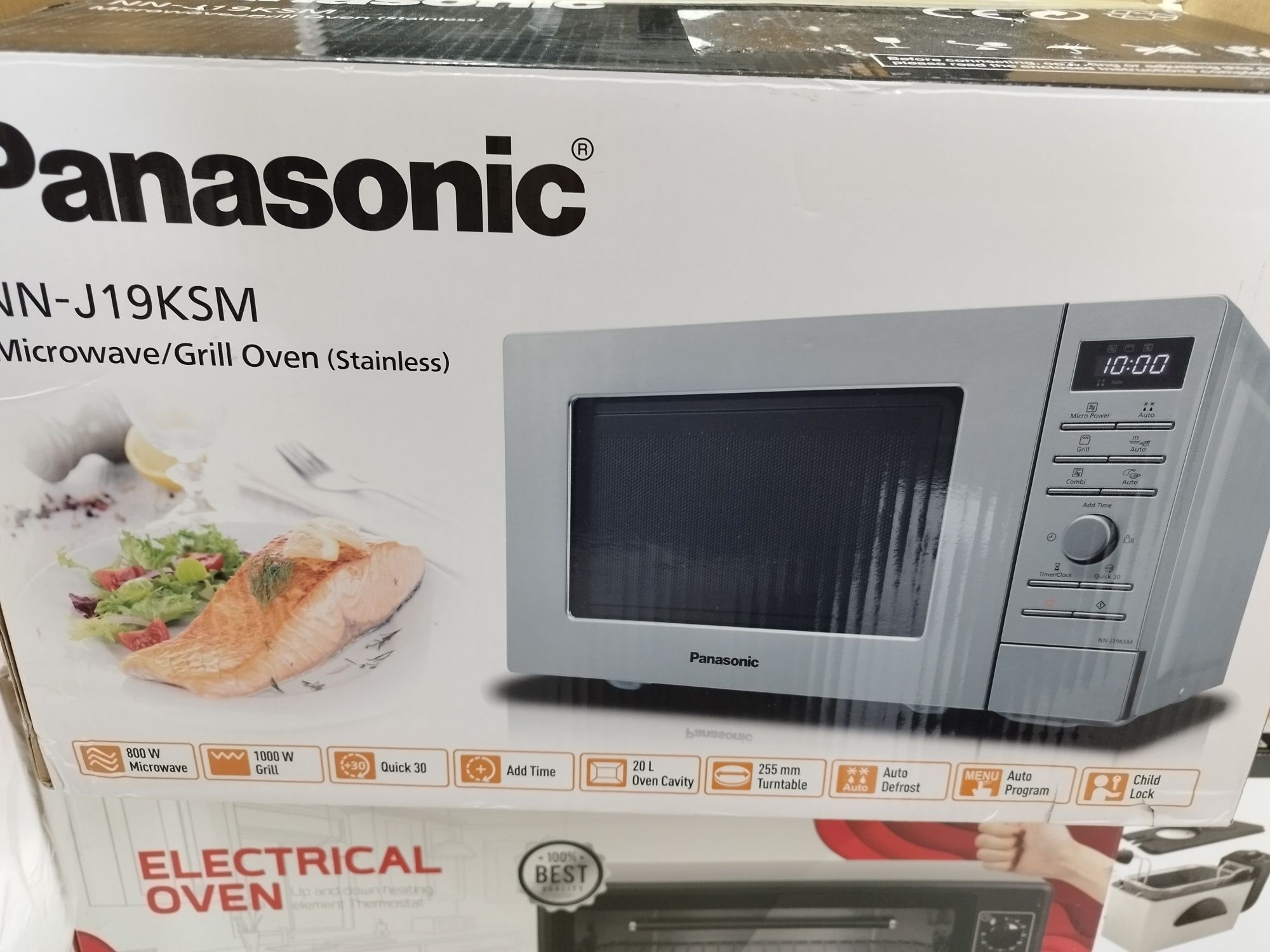 Микровълнова фурна PANASONIC NN-J19KSM