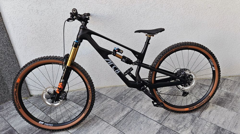 MTB Carbon Full Suspension Kashima bicicleta L 29 XT Dt swiss