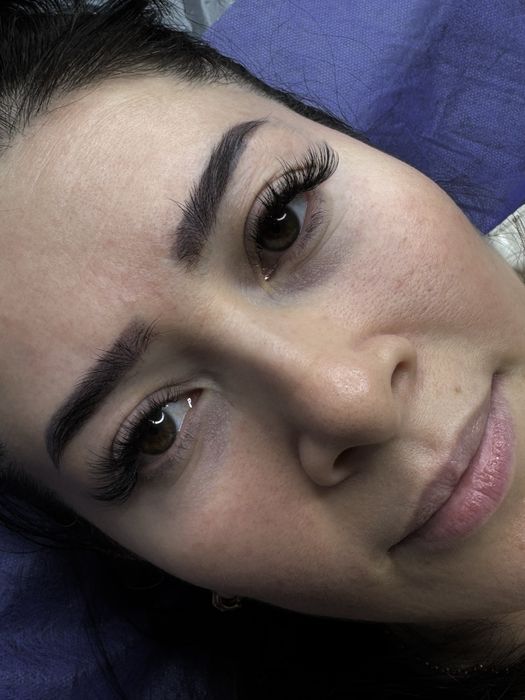 наращивание ресниц