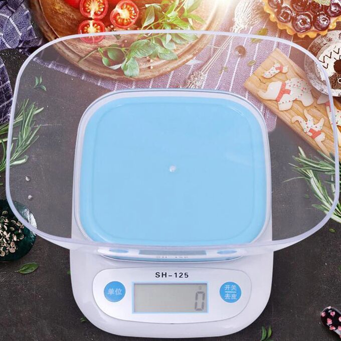 Кухонные весы от 1 г до 10 кг. Electronic Kitchen Scale SH125