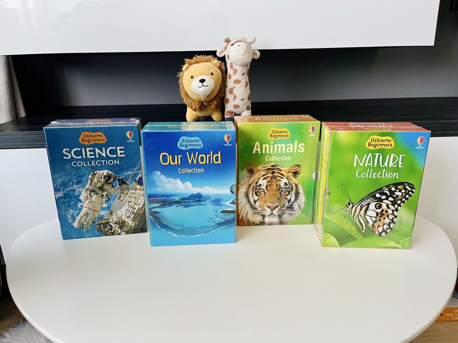 Seturi sigilate de 10 carti educative Usborne