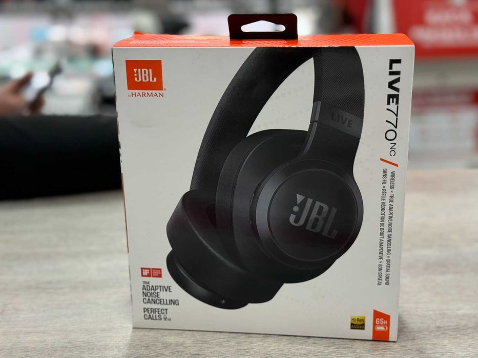 Безжични слушалки JBL LIVE 770NC – ЧИСТО НОВИ!