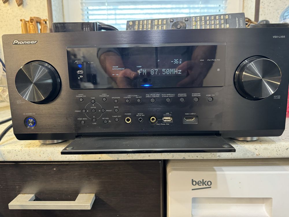 Като нов!!! Pioneer VSX-LX55