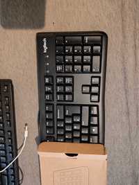 Tastatură Logitech nouă cu fir și tastatură Dell