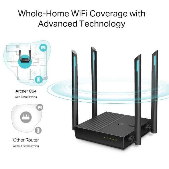 Wi-Fi Tp-link Archer C64 Двухдиапазонный Гигабитный Router