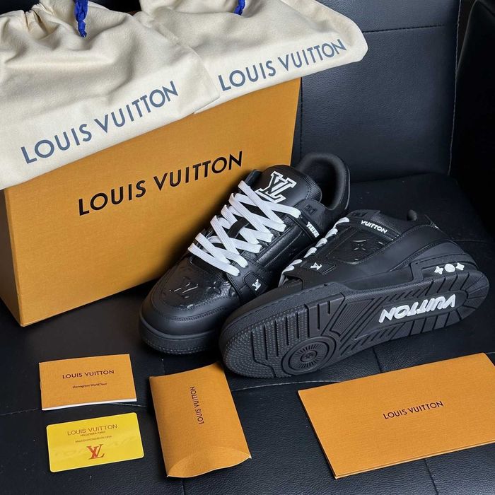 Adidasi Louis Vuitton Trainer X Full Black Low