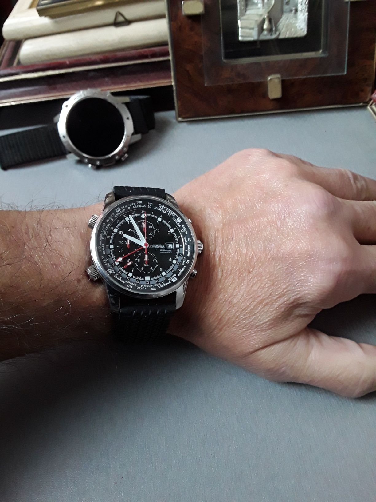 Ceas Astroavia aviator pilot chronograph