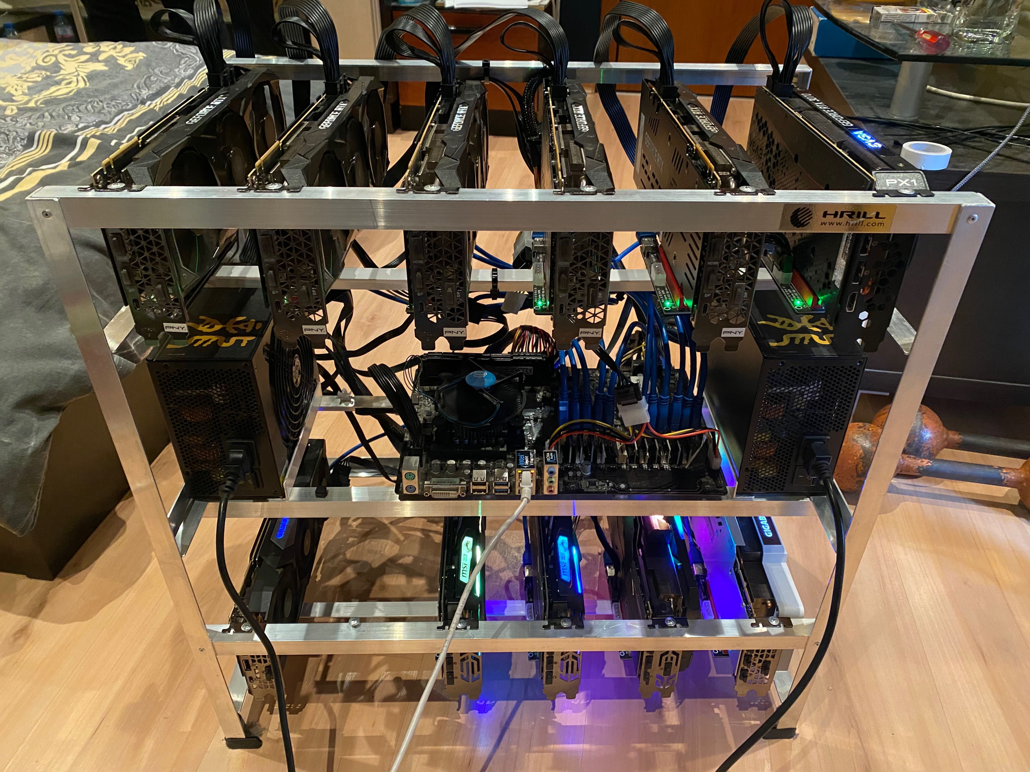 Crypto Mining rig