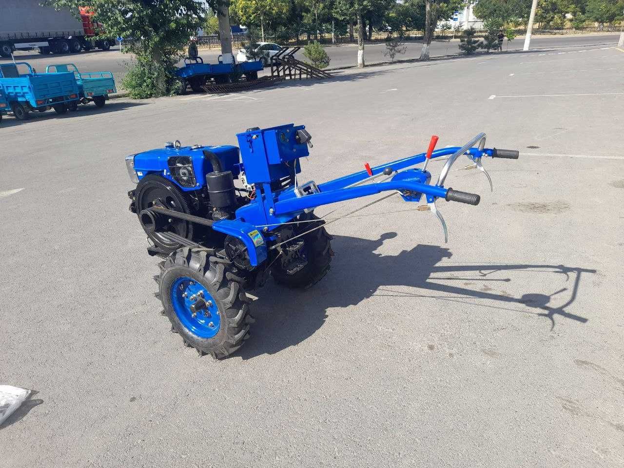 ZUBR 196 Motokultivator! Komplekt Frezer, Plug, Sidenya! Optom Joyi!