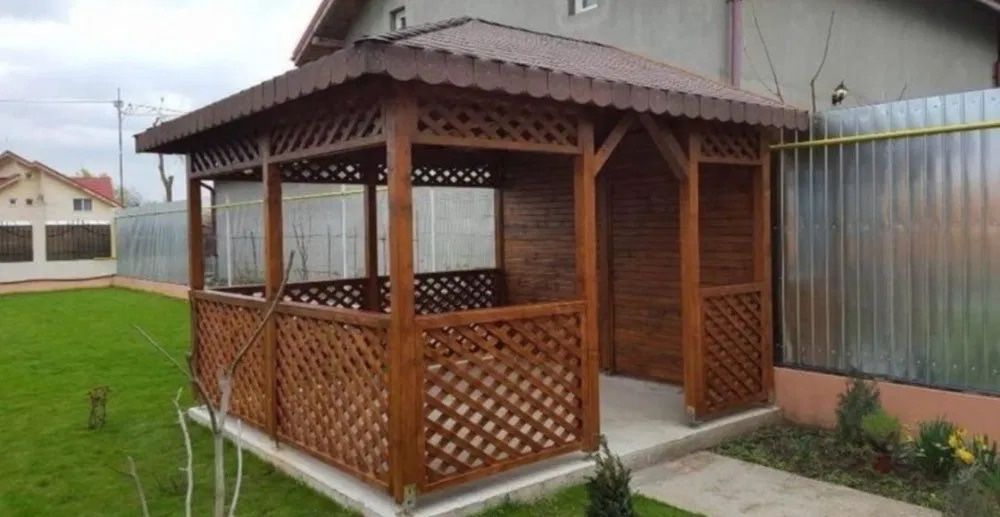 Realizam terase , pergole , magazii , casute de gradina