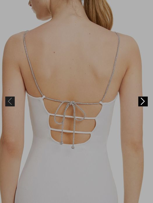 Нова рокля Bershka,гол гръб-блестяща топ цена С,М