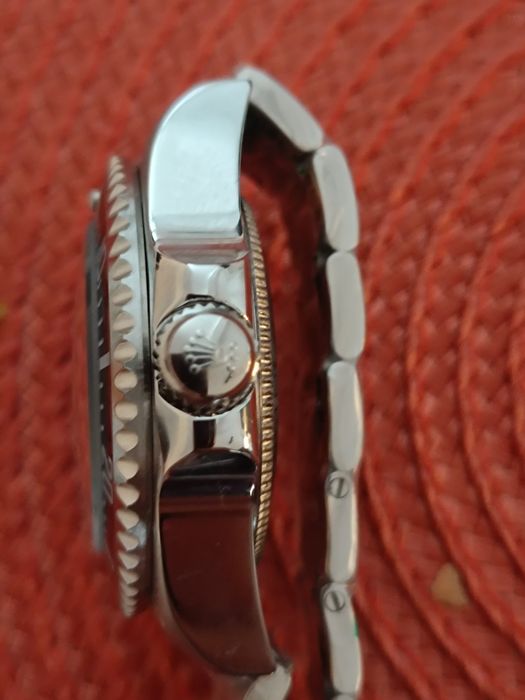 Ceas Rolex deapsea cadran negru otel 904.