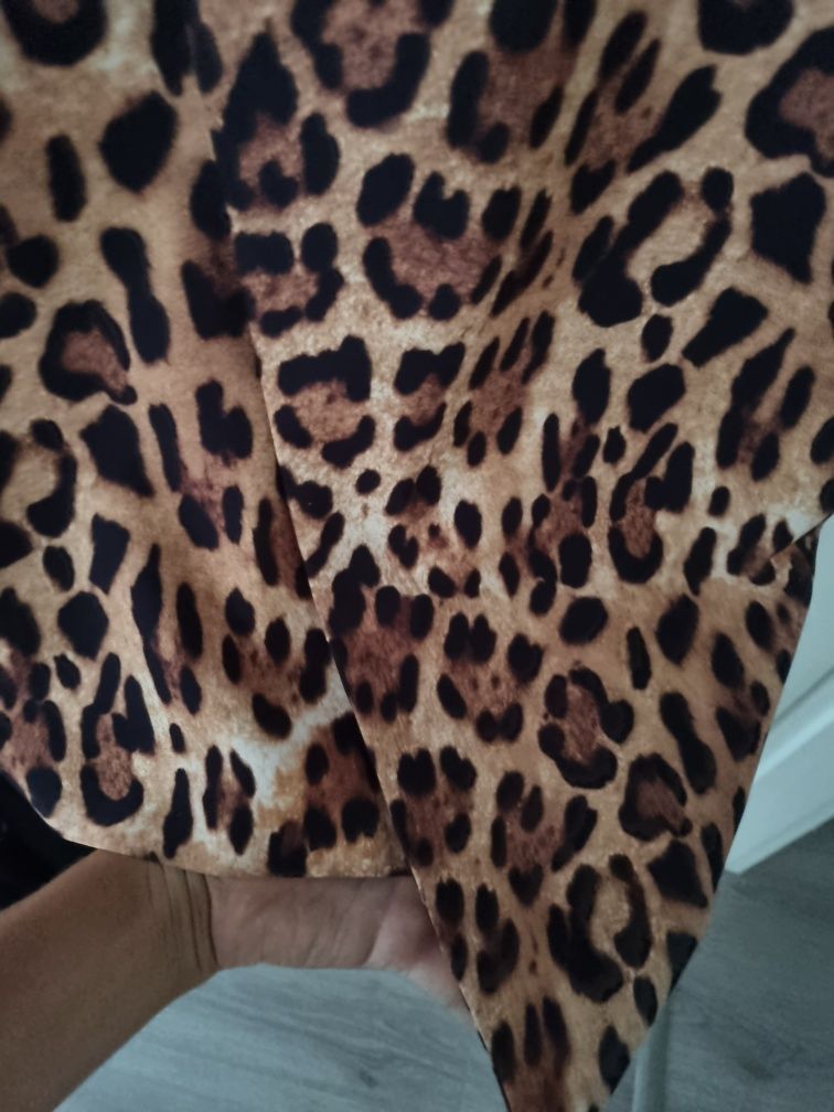 Rochie conica animal print