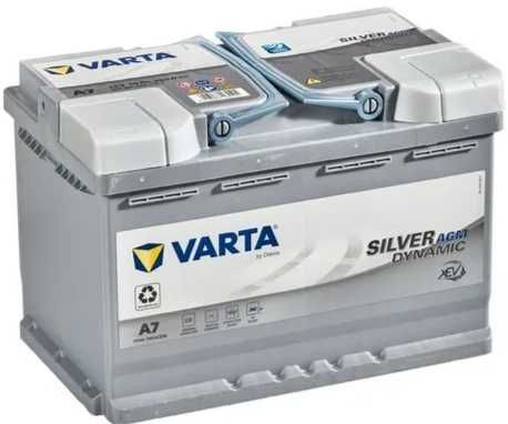 Аккумулятор Varta AGM Silver Dynamic A7 (E39) 70 Ач.