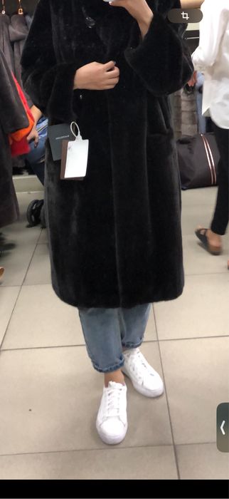 Норковая шуба Blackglama 44 размер