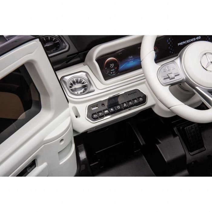 Акумулаторен джип Mercedes G-Class 12V с отварящи се врати меки гуми