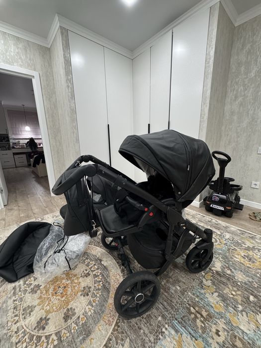 PITUSO Коляска 2 в1 Moon короб+прогулка Кожа Beige