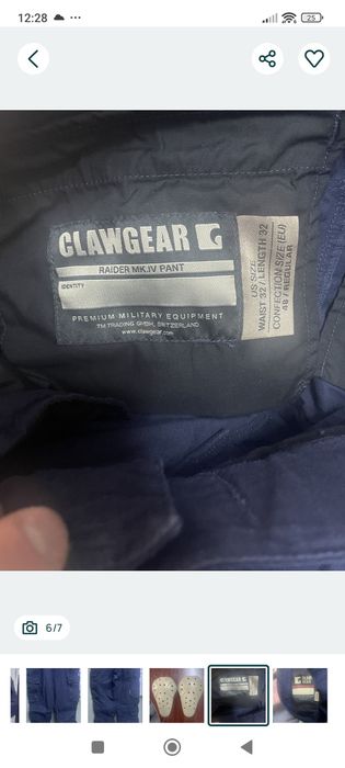 Uniforma Navy Blue Clawgear