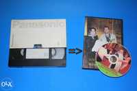 Transfer casete VHS pe stick (dvd)