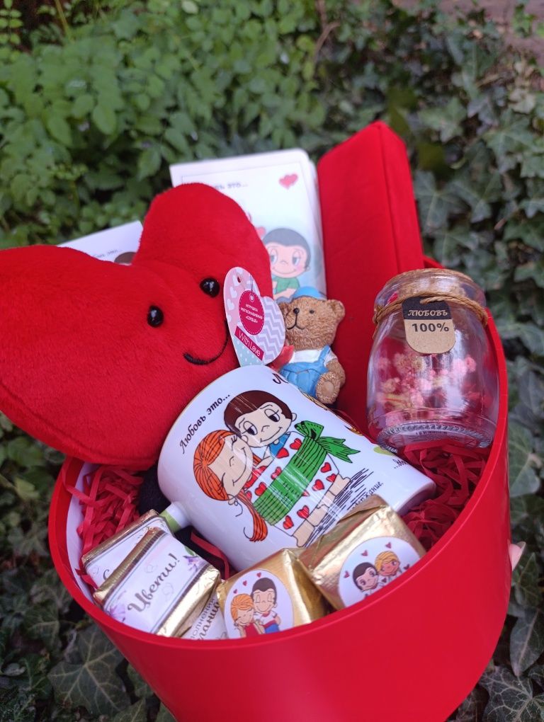 Скидка!Подарок для любимой Love is бокс