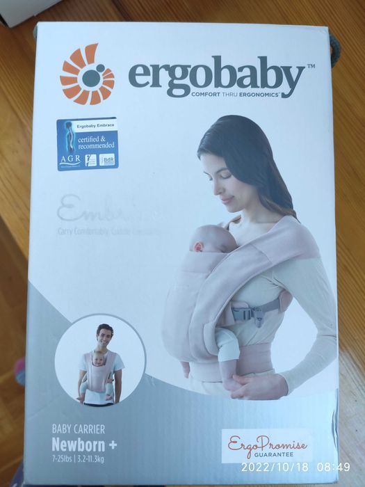 Бебешка ергономична раница Ergobaby Embrace