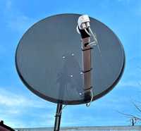Antena offset satelit completa