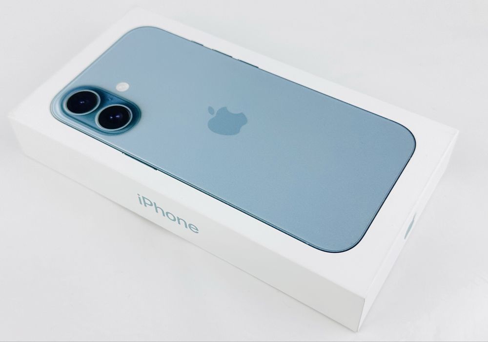 НОВ! Apple iPhone 16 Plus 128GB Teal 2г. Гаранция!