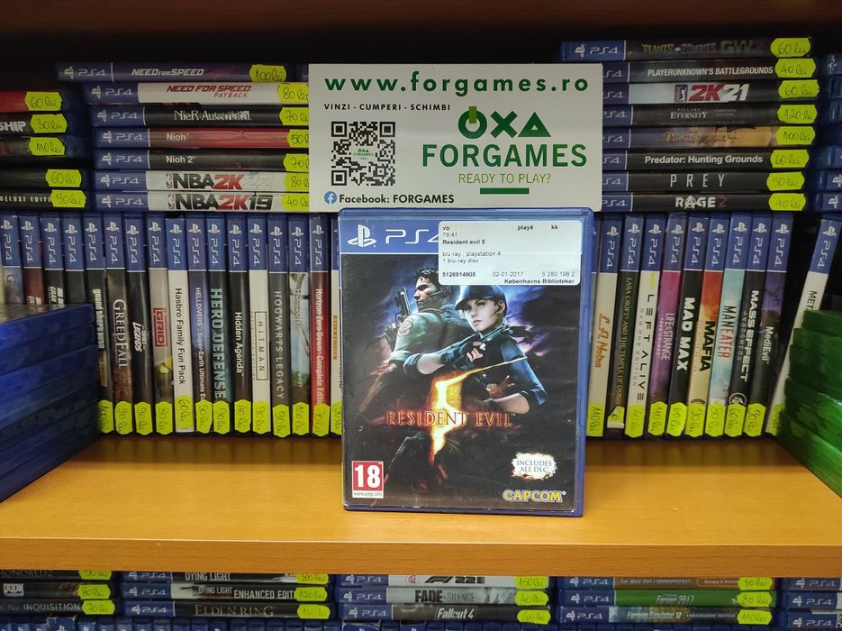 Joc PS4 Resident Evil 5 PS4 Forgames.ro