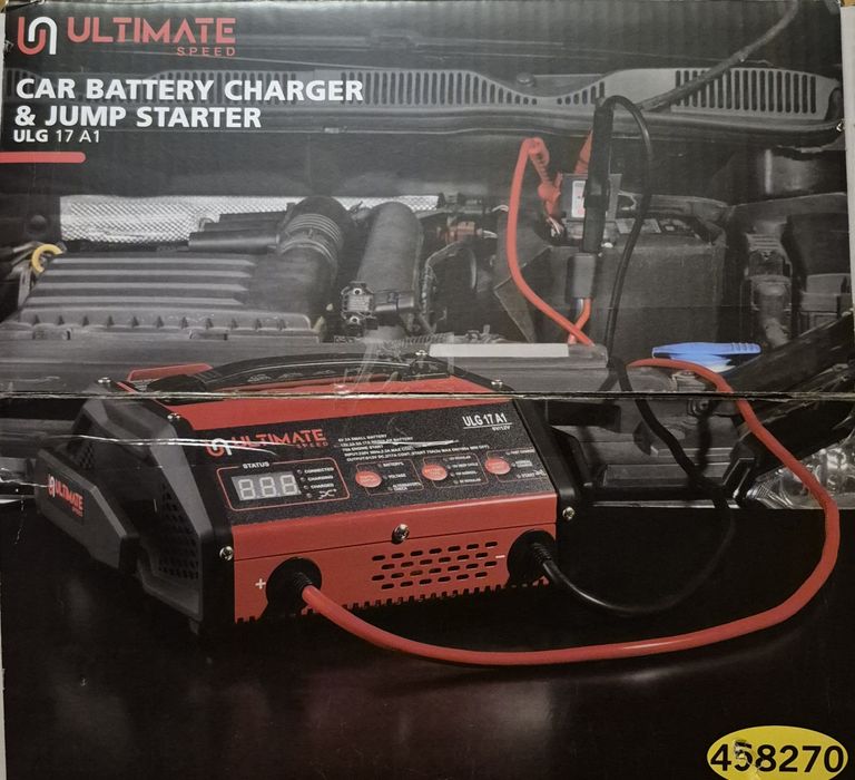 Încărcător baterie auto cu funcție de pornire