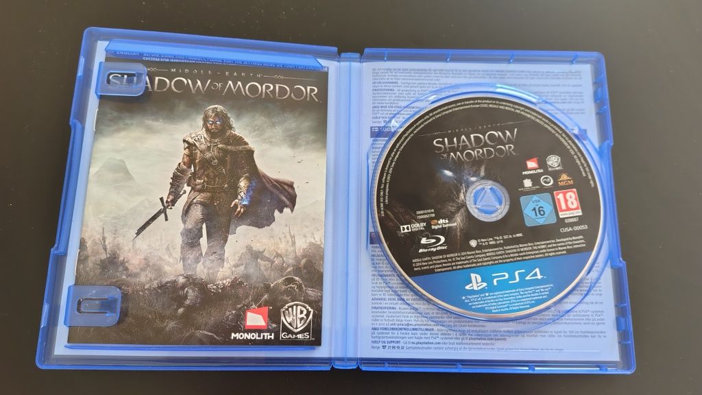 Middle-earth: Shadow of Mordor PS4 и PS5