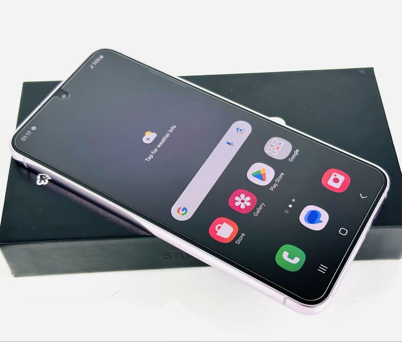 Samsung Galaxy S23 5G 256GB 8RAM Lavender Перфектен! Гаранция!