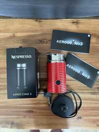 Nespresso Aeroccino 3 червен